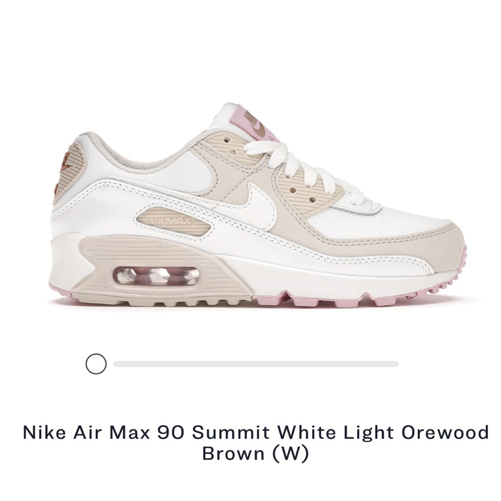 AirMax 90 Summit White Light Orewood Brown